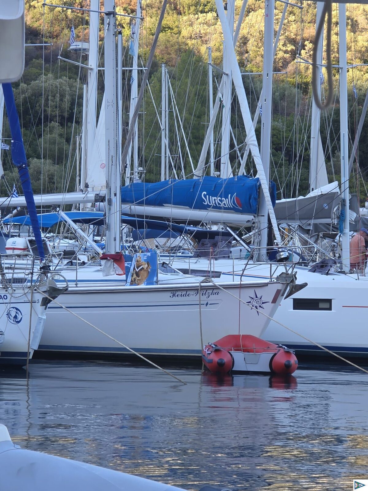 Auch ein Skipper muss Schwerpunkte setzen...