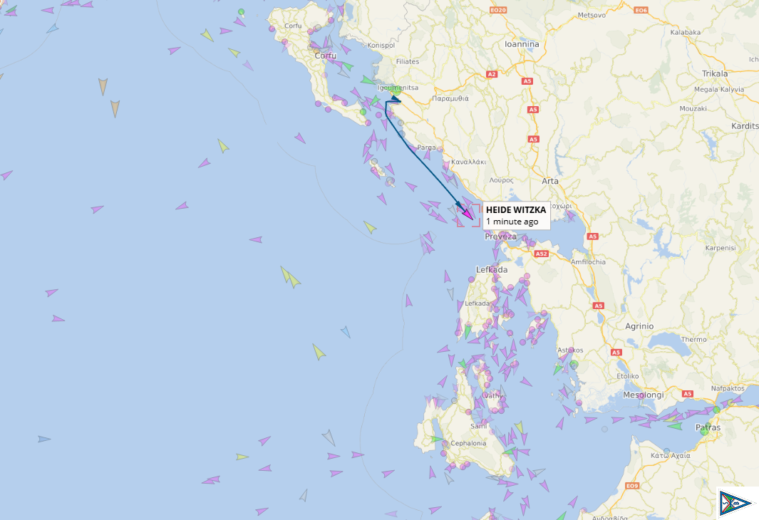 Auf dem Weg nach Preveza