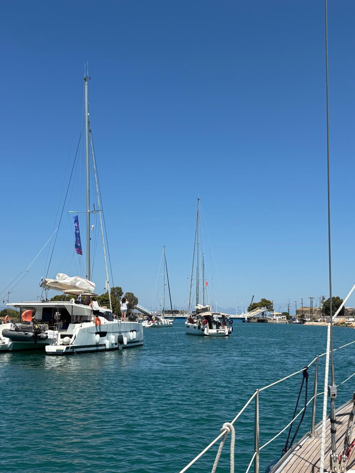 Crewwechsel in Preveza