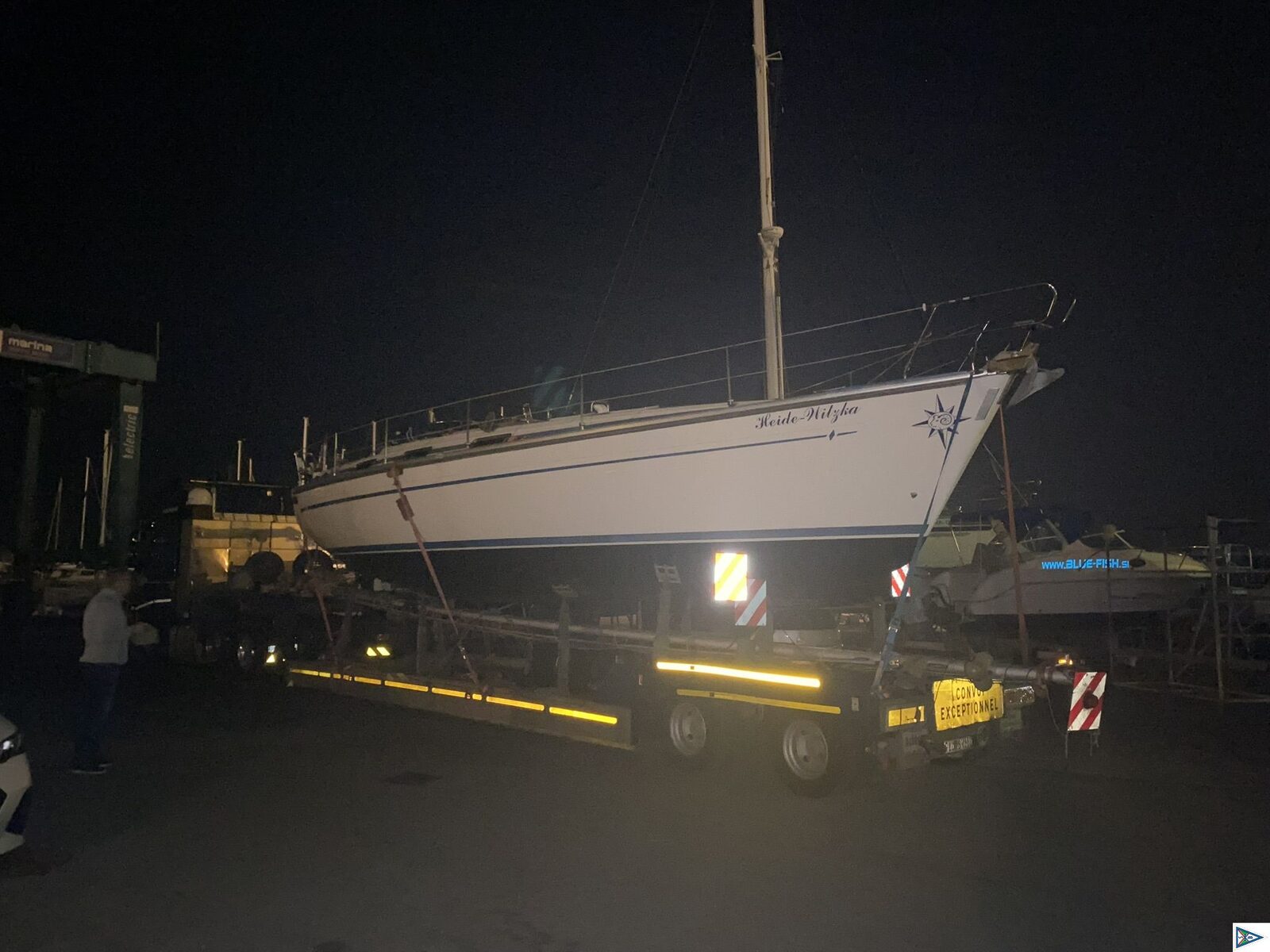 Die HEIDE-WITZKA ist im Mittelmeer