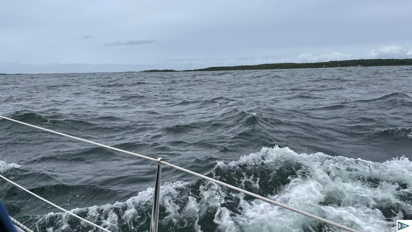 Halbwindkurs auf Nyköping