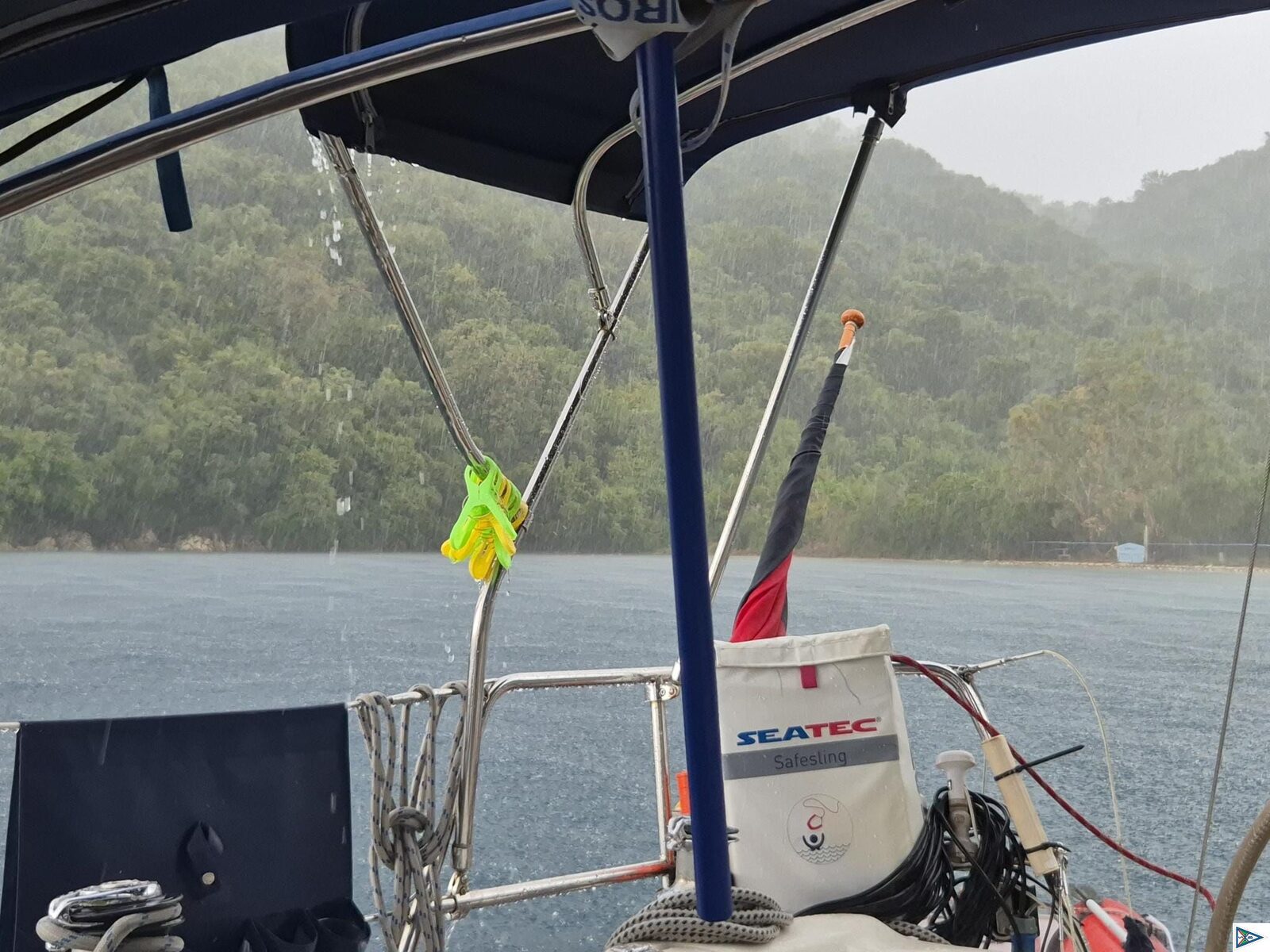 In der Bucht auf den Sturm warten