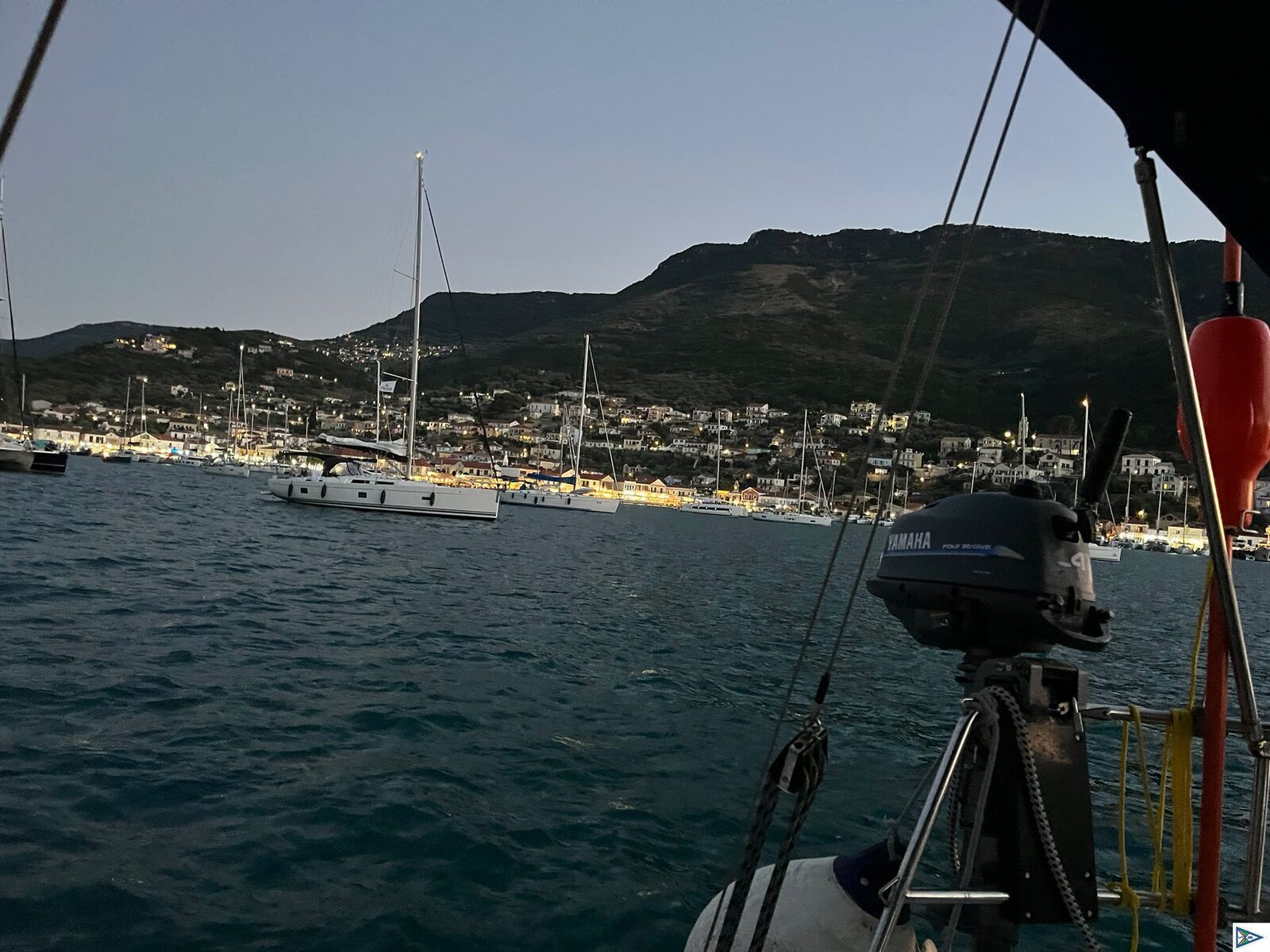 Ithaka - Ankerversuch im Seegras