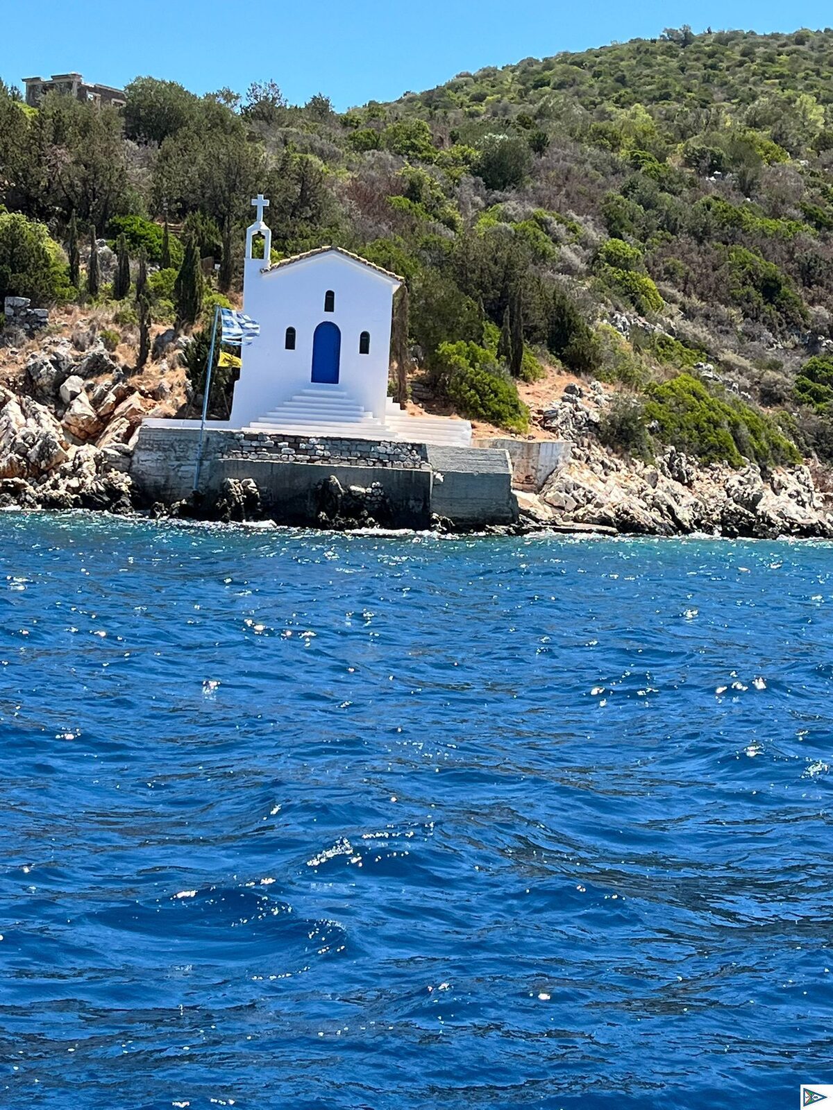 Ithaka - Ankerversuch im Seegras