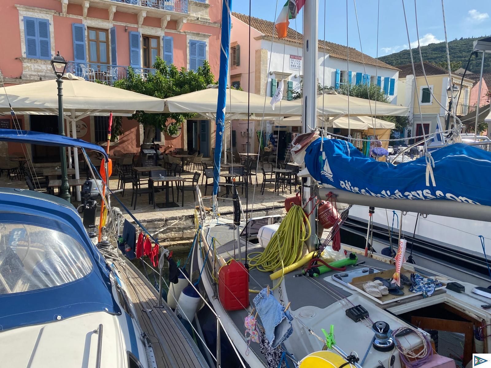 Segeln ohne Wind ist .....bei dem Wasser dann auch egal