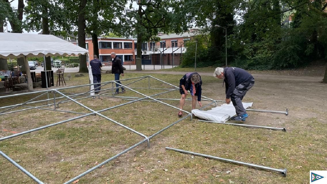 Stadtfest Buchholz 2022 - Aufbau -