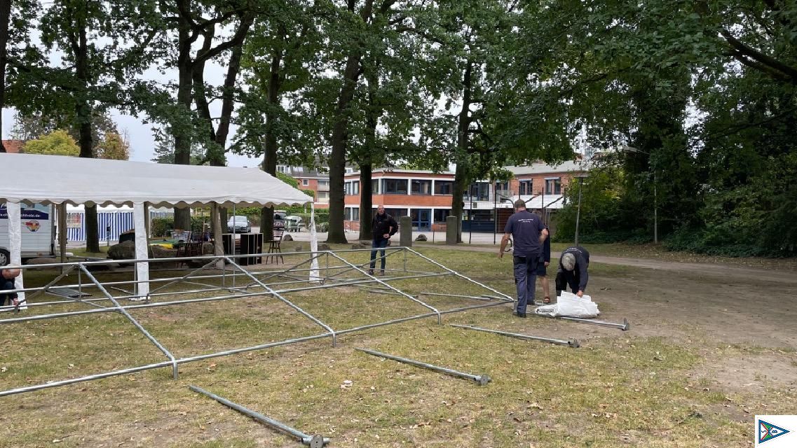 Stadtfest Buchholz 2022 - Aufbau -