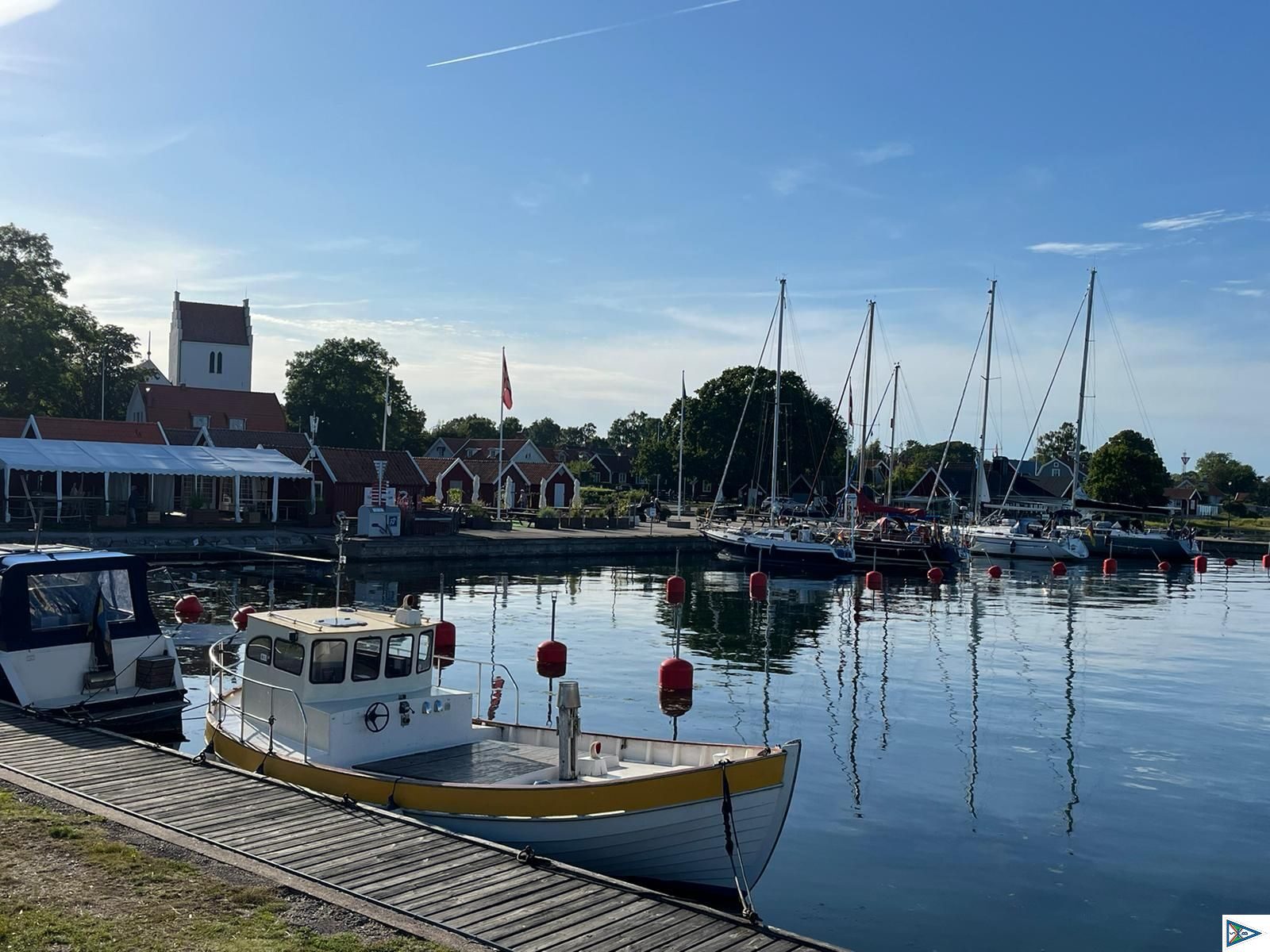 Viel Sonne und wenig Segler in Kristianopel