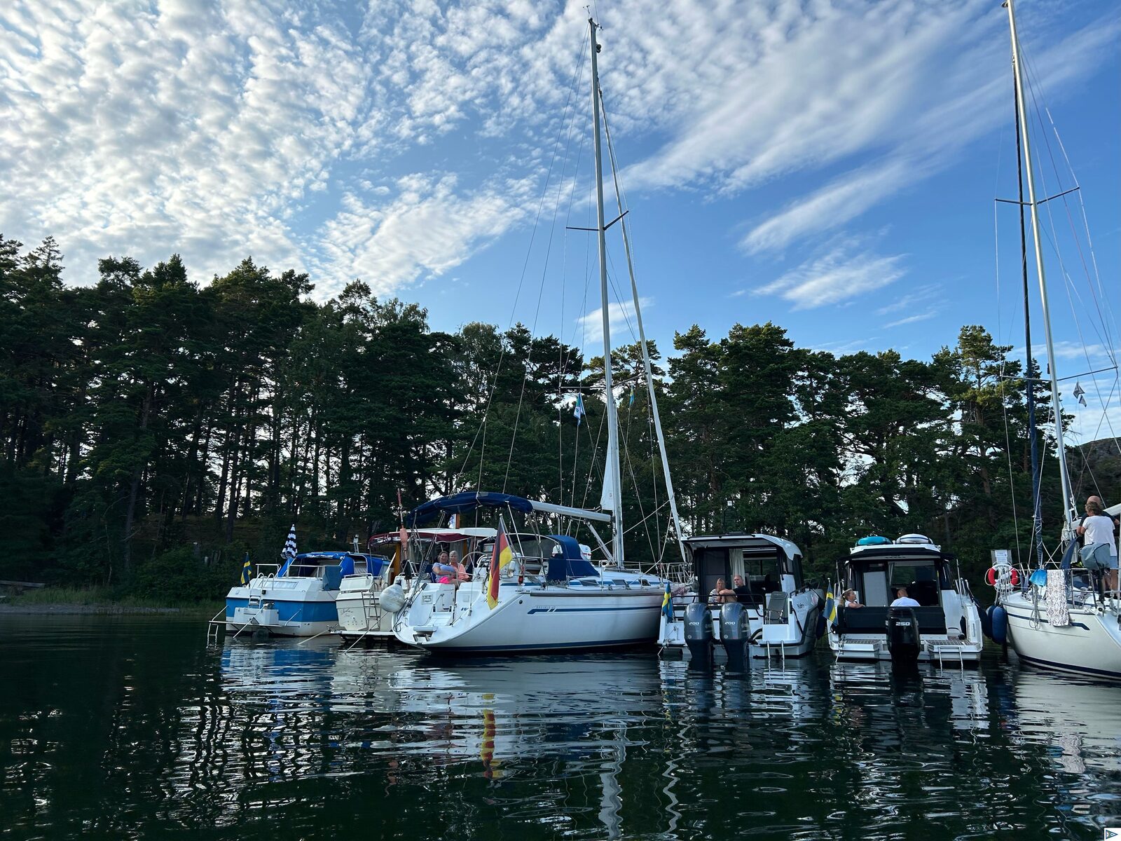 Wunderbare Zeit in den schwedischen Schären